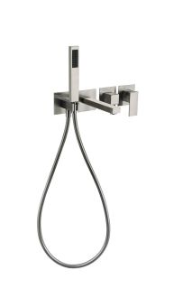 Смеситель для ванны скрытого монтажа Grocenberg GB5060NK с Картриджем Kerox (Венгрия) Никель